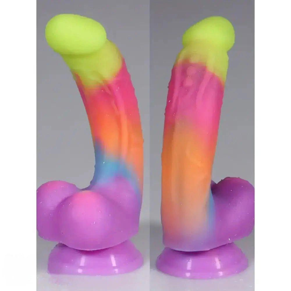 8.07in Curved Male Female Masturbation Big Dildo For Anal Expander