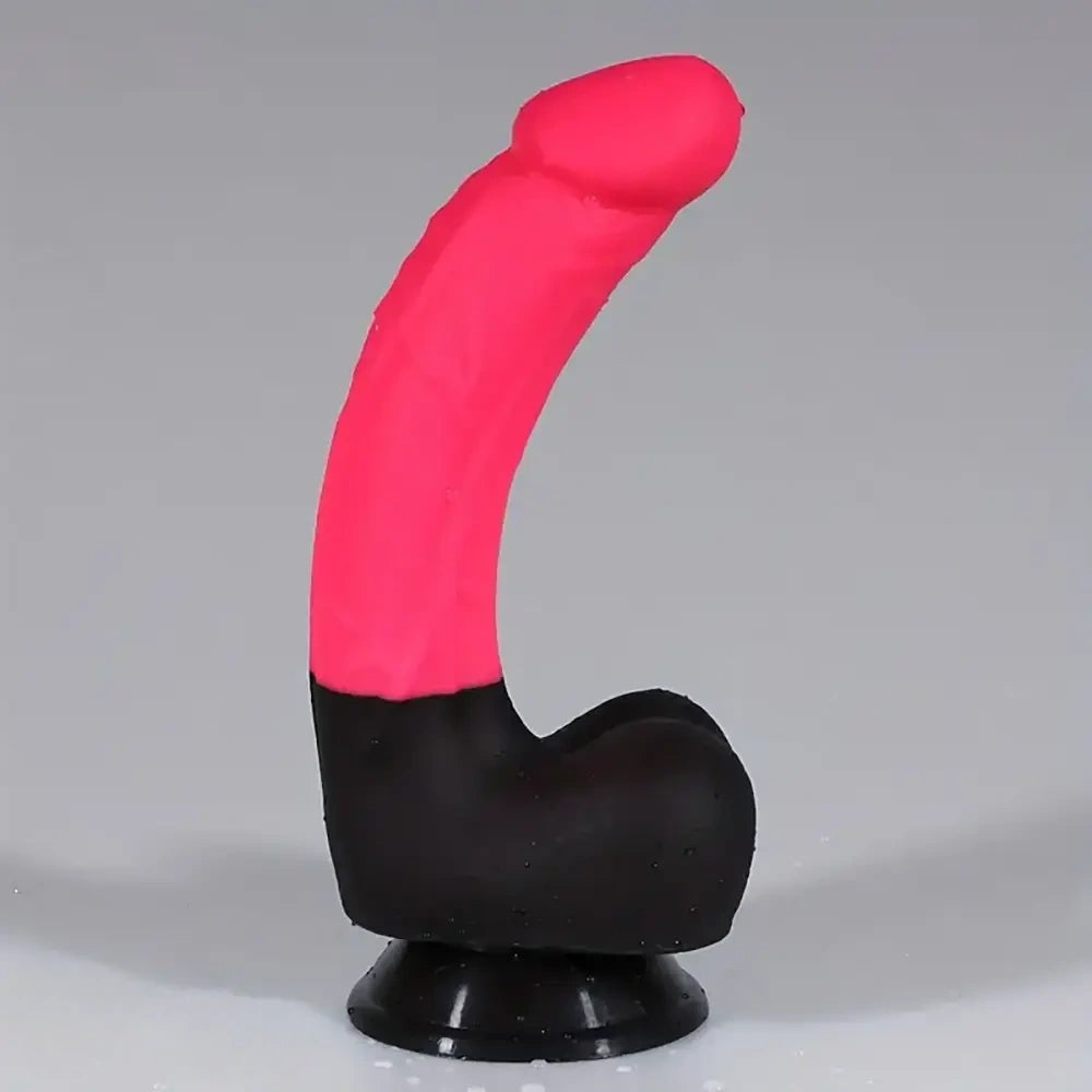 8.07in Curved Male Female Masturbation Big Dildo For Anal Expander