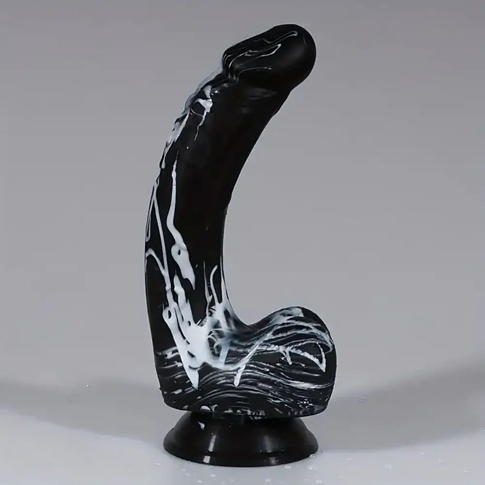 8.07in Curved Male Female Masturbation Big Dildo For Anal Expander