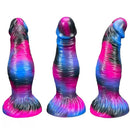 8.07in Egg-free Fat Body Silicone Monster Soft Dildo Suction Cup Base