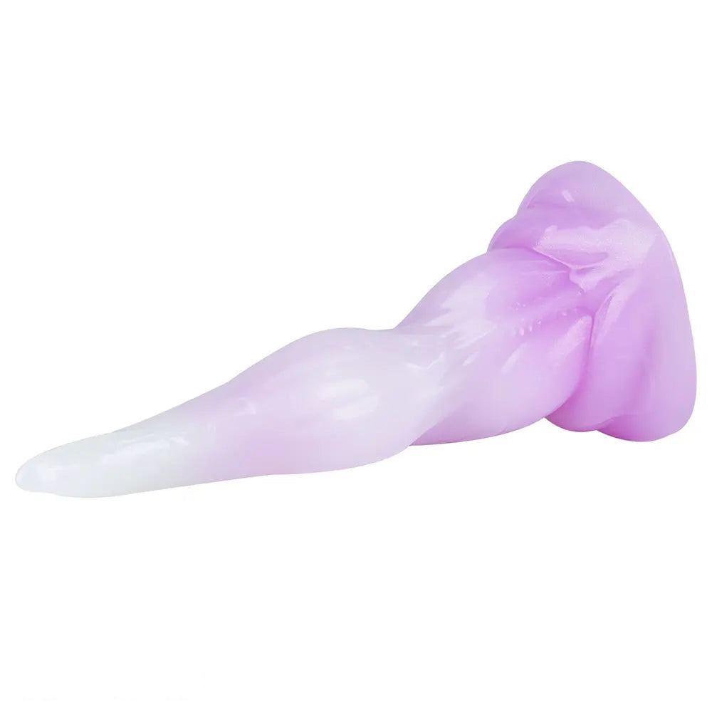 8.07in Fantasy Animal Monster Silicone Big Dildo with Suction Cup Base