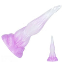8.07in Fantasy Animal Monster Silicone Big Dildo with Suction Cup Base