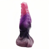 8.07in Fantasy Silicone Soft Big Dildo Monster Thick Penis Anal Vagina Toy