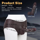 8.07in Hollow Strap on Dildo Panty Silicone Soft Sex Toy For Women