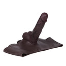 8.07in Hollow Strap on Dildo Panty Silicone Soft Sex Toy For Women