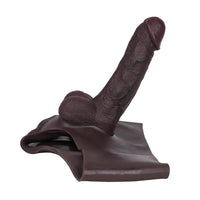 8.07in Hollow Strap on Dildo Panty Silicone Soft Sex Toy For Women