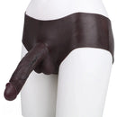 8.07in Hollow Strap on Dildo Panty Silicone Soft Sex Toy For Women