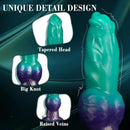 8.07in Knot Fantasy Inflatable Dildo With Suction Cup Women Masturbator