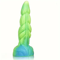 8.07in Liquid Silicone Soft Big Monster Dildo Anal Dilator Masturbator