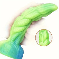 8.07in Liquid Silicone Soft Big Monster Dildo Anal Dilator Masturbator