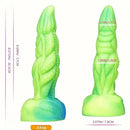 8.07in Liquid Silicone Soft Big Monster Dildo Anal Dilator Masturbator