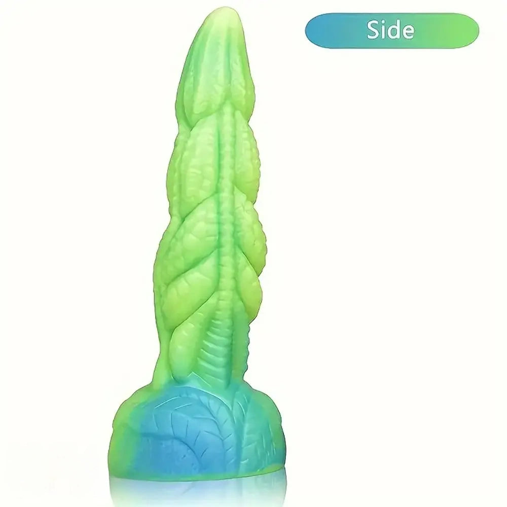 8.07in Liquid Silicone Soft Big Monster Dildo Anal Dilator Masturbator