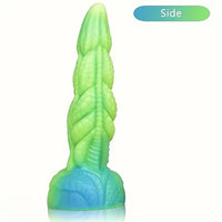 8.07in Liquid Silicone Soft Big Monster Dildo Anal Dilator Masturbator
