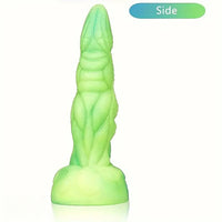 8.07in Liquid Silicone Soft Big Monster Dildo Anal Dilator Masturbator
