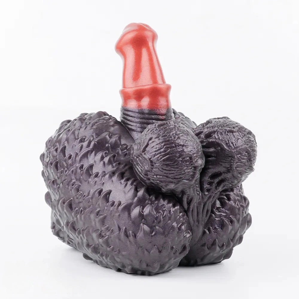 8.07in Monkey Penis Silicone Dildo Big Ass Masturbator For Sensory Play