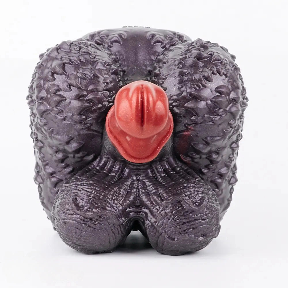 8.07in Monkey Penis Silicone Dildo Big Ass Masturbator For Sensory Play