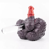 8.07in Monkey Penis Silicone Dildo Big Ass Masturbator For Sensory Play
