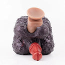 8.07in Monkey Penis Silicone Dildo Big Ass Masturbator For Sensory Play