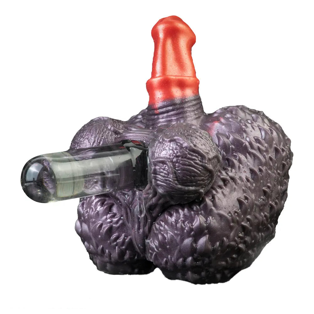 8.07in Monkey Penis Silicone Dildo Big Ass Masturbator For Sensory Play