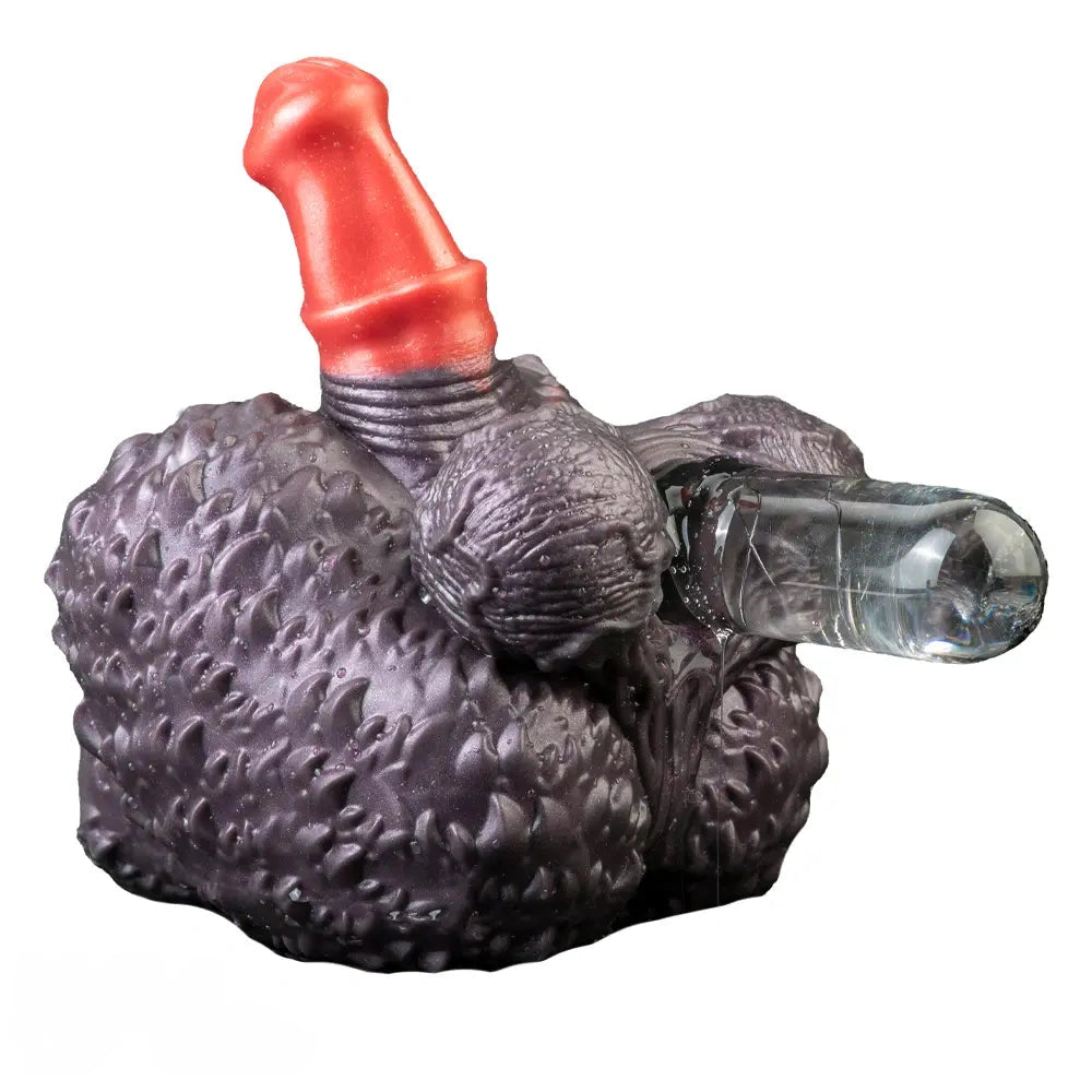 8.07in Monkey Penis Silicone Dildo Big Ass Masturbator For Sensory Play