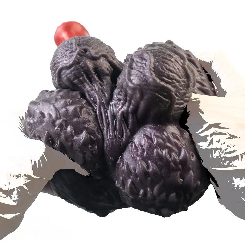 8.07in Monkey Penis Silicone Dildo Big Ass Masturbator For Sensory Play