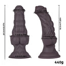 8.07in Muscle Fantasy Silicone Dildo Adult Entertainment Cock Love Toy