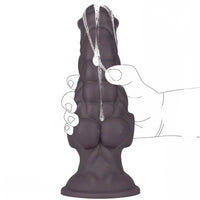 8.07in Muscle Fantasy Silicone Dildo Adult Entertainment Cock Love Toy