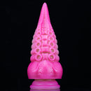 8.07in Octopus Tentacle Animal Fantasy Ombre Thick Dildo