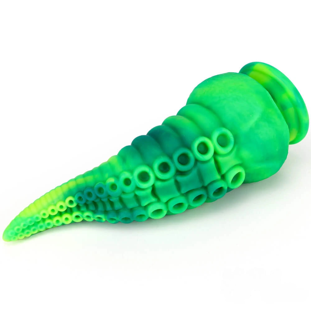 8.07in Octopus Tentacle Soft Dildo Women Using Butt Plug Adult Toy
