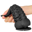 8.07in Octopus Tentacle Soft Dildo Women Using Butt Plug Adult Toy