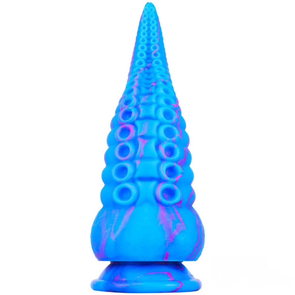 8.07in Octopus Tentacle Soft Dildo Women Using Butt Plug Adult Toy