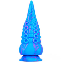8.07in Octopus Tentacle Soft Dildo Women Using Butt Plug Adult Toy