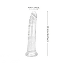 8.07in PVC Suction Cup Dildo Anal Masturbator For G-Spot Anal Game