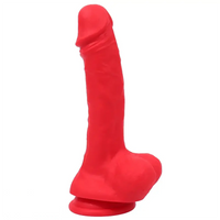 8.07in Real Lifelike Veins Texture Big Silicone Soft Male Female Dildo