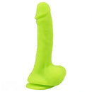 8.07in Real Lifelike Veins Texture Big Silicone Soft Male Female Dildo