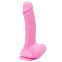 8.07in Real Lifelike Veins Texture Big Silicone Soft Male Female Dildo