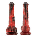 8.07in Realistic Monster-Shaped Silicone Horse Cock Soft Dildo