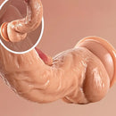 8.07in Realistic PVC Dildo With Suction Cup For G-Spot Stimulation