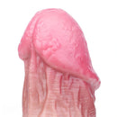 8.07in Realistic Strap on Penis Extender Cock Sleeve Dildo Stretchable Cock Ring