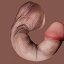 8.07in Realistic Thick Silicone Penis Lifelike Texture Flexible G-Spot Dildo
