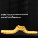 8.07in Silicone Big Soft Dildo Double Heads Dildo Butt Plug Love Toy