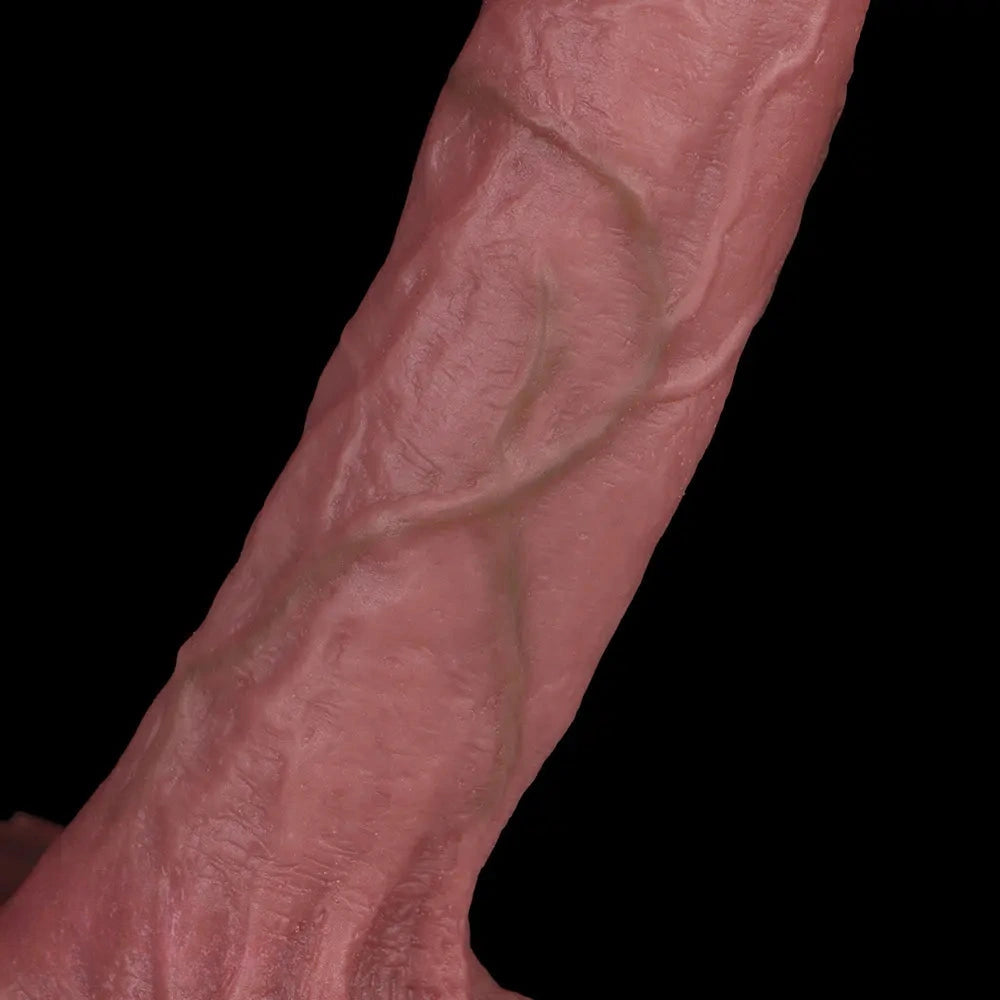 8.07in Silicone Big Strapon Hollow Dildo With Glans Penis For Big Cock