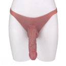 8.07in Silicone Big Strapon Hollow Dildo With Glans Penis For Big Cock