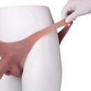 8.07in Silicone Big Strapon Hollow Dildo With Glans Penis For Big Cock