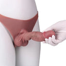 8.07in Silicone Big Strapon Hollow Dildo With Glans Penis For Big Cock