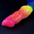 8.07in Silicone Fantasy Monster Big Soft Dildo For G-Spot Anal Stimulation