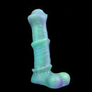 8.07in Silicone Soft Dildo Sleeve Horse Animal Luminous Penis Extender