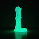 8.07in Silicone Soft Dildo Sleeve Horse Animal Luminous Penis Extender