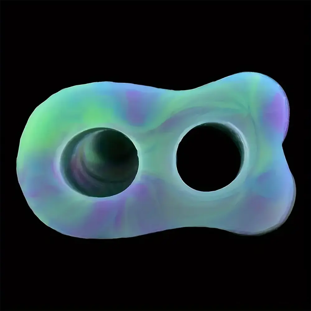 8.07in Silicone Soft Dildo Sleeve Horse Animal Luminous Penis Extender