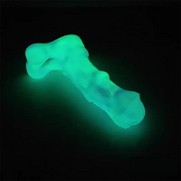 8.07in Silicone Soft Dildo Sleeve Horse Animal Luminous Penis Extender